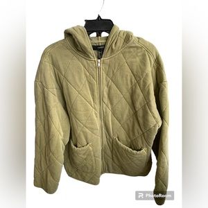 FOREVER 21 olive cotton jacket. Size S